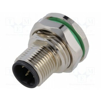 Гнездо m12 BULGIN PXMBNI12RPM05BPCM16