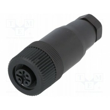Вилка m12 PHOENIX CONTACT SACC-M12FS-4CON-PG7 1681114