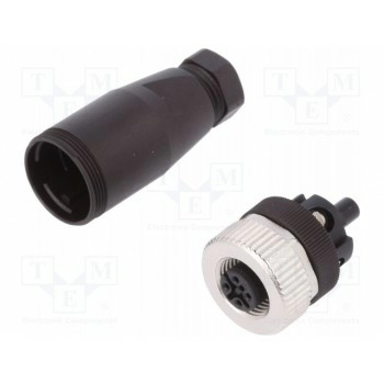 Вилка m12 PHOENIX CONTACT SACC-M12FS-5CON-PG 7-M 1662968