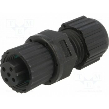 Вилка m12 AMPHENOL SBP-05BFFA-SL8001