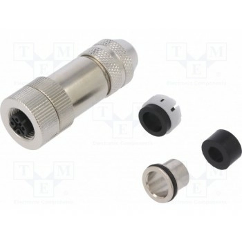 Вилка m12 DEGSON ELECTRONICS SM12-PVZ-B5W-1