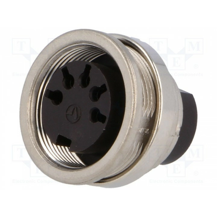 Разъем m16 "мама" AMPHENOL C091 11N105 000 2 (C091-11N1050002)