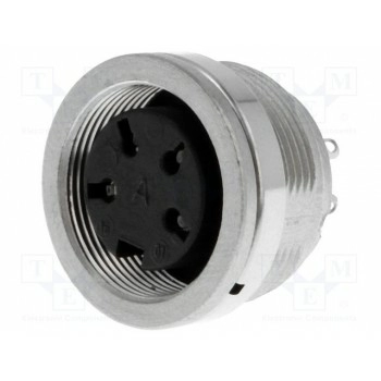 Разъем m16 "мама" AMPHENOL C091 31N004 100 2