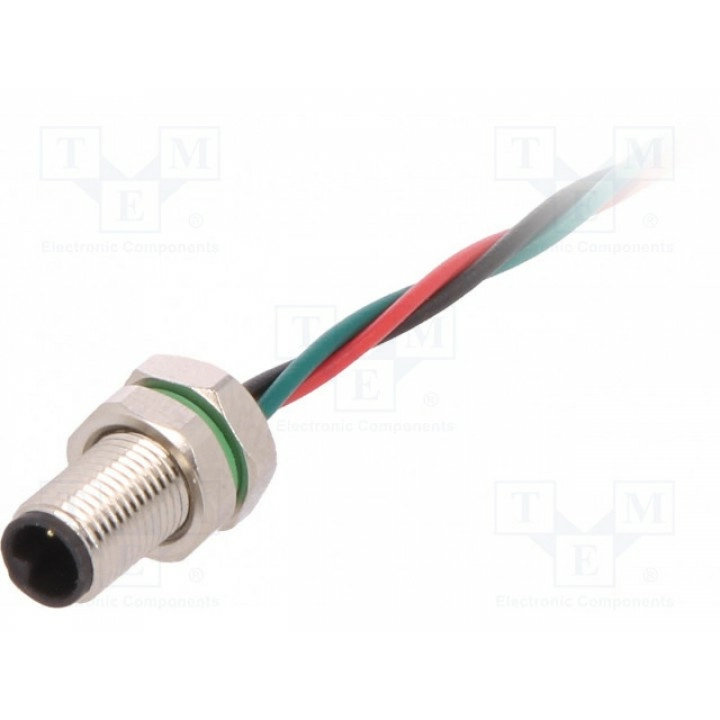 Разъем m5 гнездо BULGIN PXMBNI05RPM03AFL001 (PXMBNI05RPM03AF001)