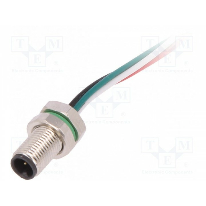 Разъем m5 гнездо BULGIN PXMBNI05RPM04AFL001 (PXMBNI05RPM04AF001)