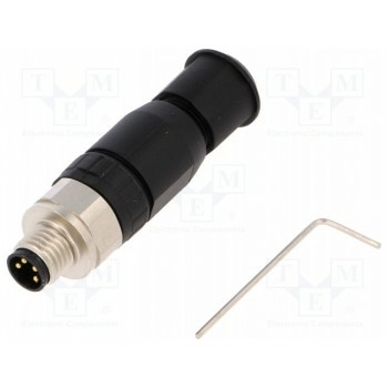 Разъем m8 "папа" HARTING 21023591401