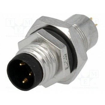Разъем m8 "папа" AMPHENOL LTW8-03PMMS-SH7001