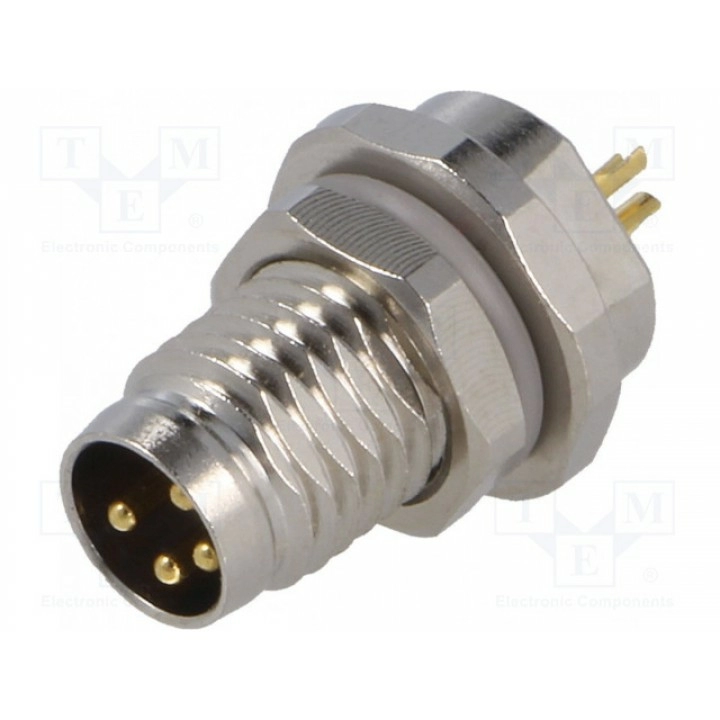 Разъем m8 "папа" TE Connectivity T4030014041-000 (T4030014041-000)