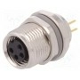 Разъем m8 "мама" TE Connectivity T4041017041-000 (T4041017041-000)