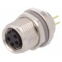 Разъем m8 "мама" TE Connectivity T4041017041-000 (T4041017041-000)