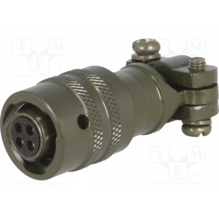 Разъем круглый mil-c-26482, series 1, pt AMPHENOL MS3116F8-4S (MS3116F08-04S)