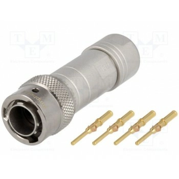 Круглый вилка AMPHENOL RT0610-4PNH-K