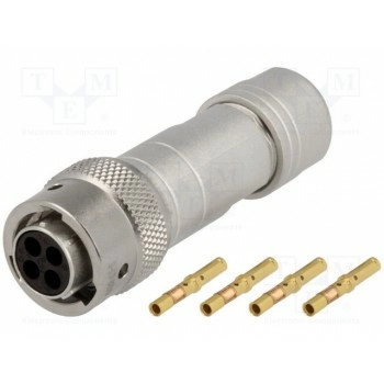 Круглый вилка AMPHENOL RT0610-4SNH-K