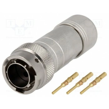 Круглый вилка AMPHENOL RT0612-3PNH-K