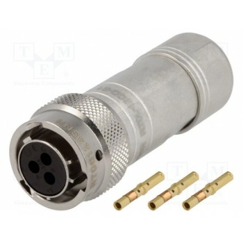 Круглый вилка AMPHENOL RT0612-3SNH-K