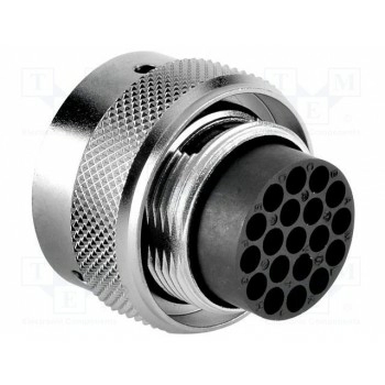 Круглый вилка AMPHENOL RT0616-19PNH