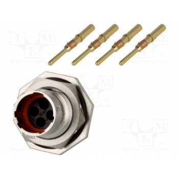 Круглый гнездо,вилка AMPHENOL RT0710-4PNH-K