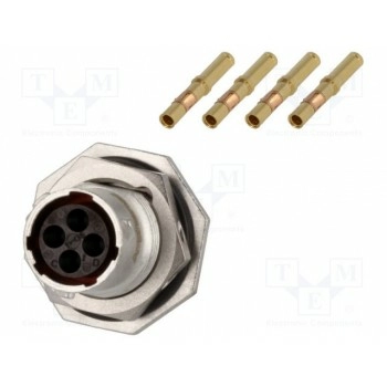 Круглый гнездо,вилка AMPHENOL RT0710-4SNH-K
