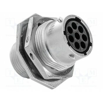 Круглый гнездо,вилка AMPHENOL RT0712-8SNH