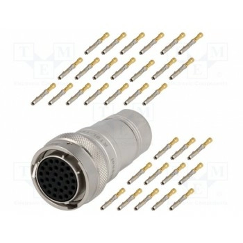 Круглый вилка AMPHENOL RT0W618-32SNH-K