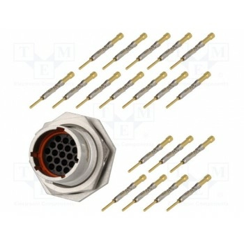 Круглый гнездо,вилка AMPHENOL RT0W714-19PNH-K