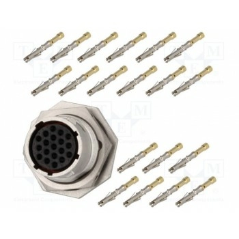 Круглый гнездо,вилка AMPHENOL RT0W714-19SNH-K