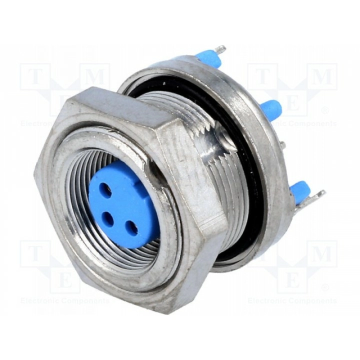 Разъем круглый гнездо TE Connectivity 6-1437719-6 (T01-0570-S03)