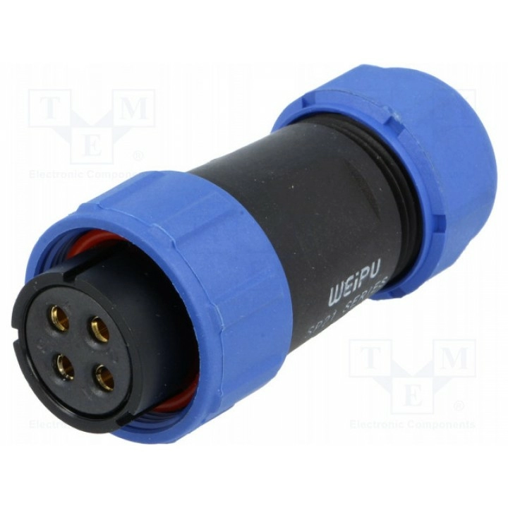 Вилка "мама" WEIPU SP2110S4 II 1N (SP2110/S4)