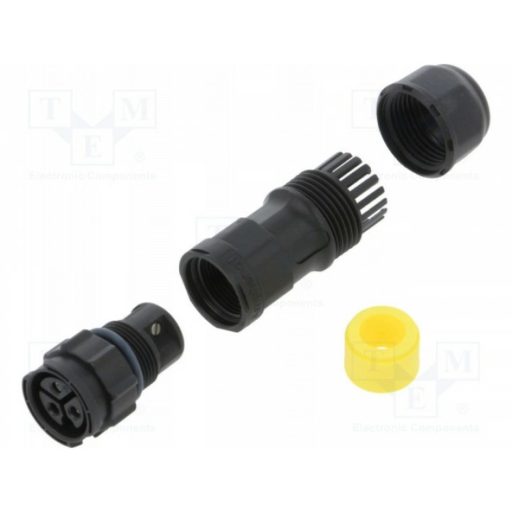 Разъем круглый "мама" AMPHENOL CC-03BMFB-QL8MPP (CC-03BMFB-QL8MPP)