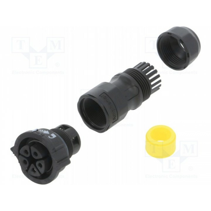 Разъем круглый "мама" AMPHENOL DC-05BFFB-QL8MPP (DC-05BFFB-QL8MPP)
