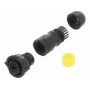Разъем круглый "мама" AMPHENOL DC-05BFFB-QL8MPP (DC-05BFFB-QL8MPP)