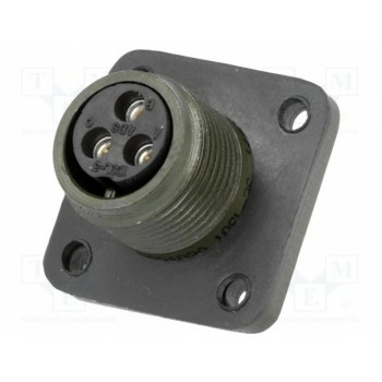 Разъем круглый серия ds/ms AMPHENOL DS3102A10SL-3S