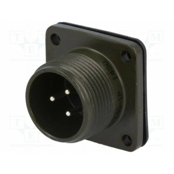 Разъем круглый серия ds/ms AMPHENOL DS3102A14S-1P