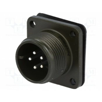 Разъем круглый серия ds/ms AMPHENOL DS3102A14S-5P