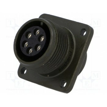 Разъем круглый серия ds/ms AMPHENOL DS3102A14S-6S