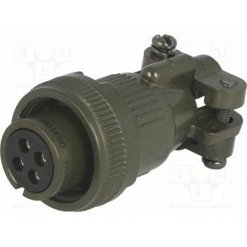 Разъем круглый серия ds/ms AMPHENOL DS3106F14S-2S