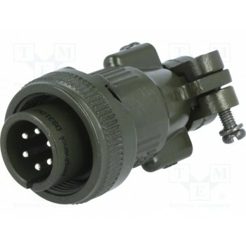 Разъем круглый серия ds/ms AMPHENOL DS3106F14S-6P