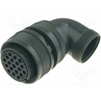 Разъем круглый серия ds/ms AMPHENOL DS3108A22-14S