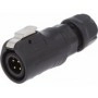 Вилка разъем круглый LUMBERG 0250 04 (0250-04)
