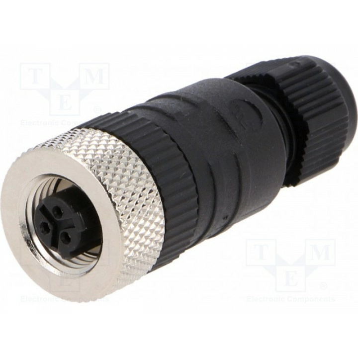 Вилка разъем 1/2" LUMBERG AUTOMATION 11210 RKC 3U7 (RKC3U/7)