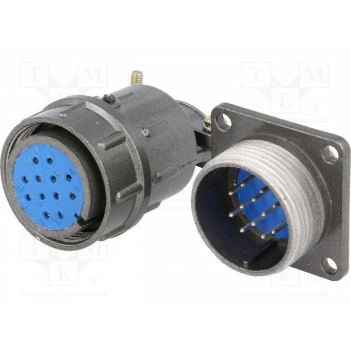 Гнездо, вилка разъем круглый CONNFLY DS1110-07-12LYP (DS1110-07-12LYP)