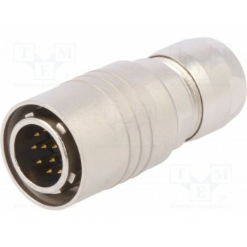 Вилка разъем круглый HIROSE HR10-10P-12P(73)