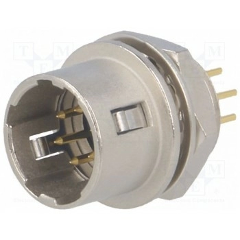 Гнездо разъем круглый HIROSE HR10-7R-6PA(73)