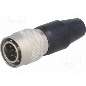 Вилка разъем круглый HIROSE HR10A-10P-10P(73)
