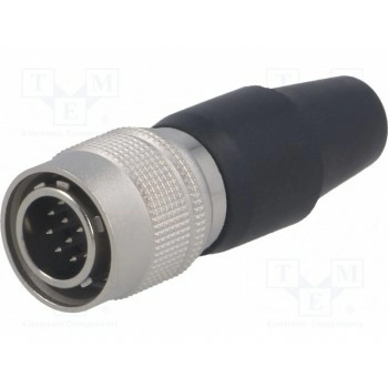 Вилка разъем круглый HIROSE HR10A-10P-12P(73)