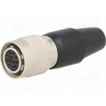 Вилка разъем круглый HIROSE HR10A-10P-12S(73) 110-0402-0 73