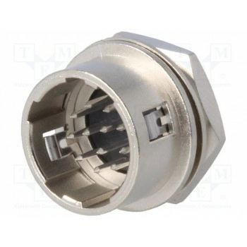 Гнездо разъем круглый HIROSE HR10A-10R-12P(73)