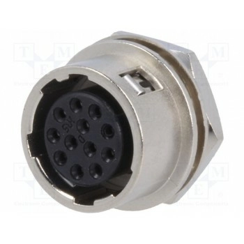 Гнездо разъем круглый HIROSE HR10A-10R-12S(71)