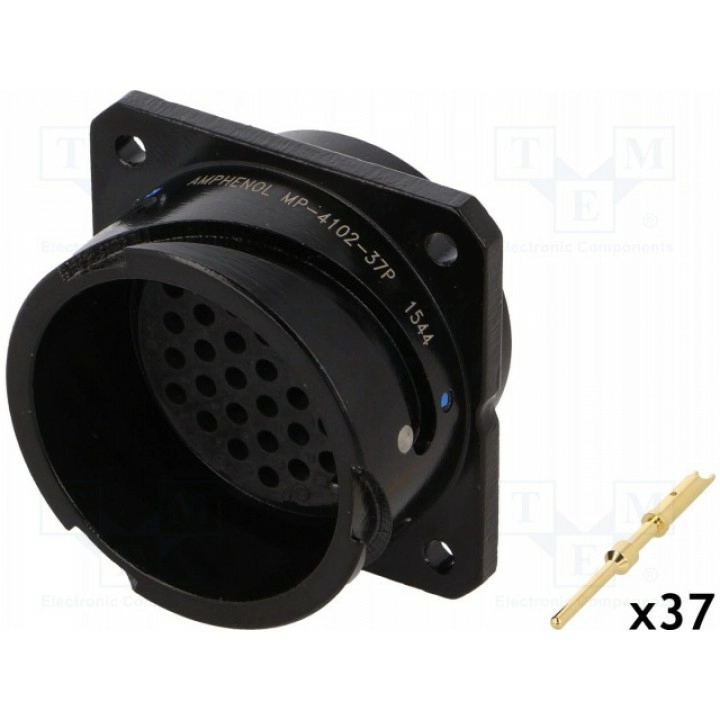 Гнездо размер 16 AMPHENOL MP-4102-37P (MP-4102-37P)