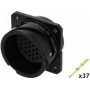 Гнездо размер 16 AMPHENOL MP-4102-37P (MP-4102-37P)